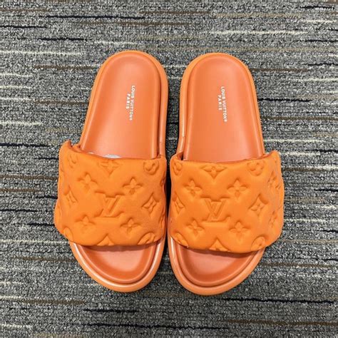 louis vuitton chunky slides
